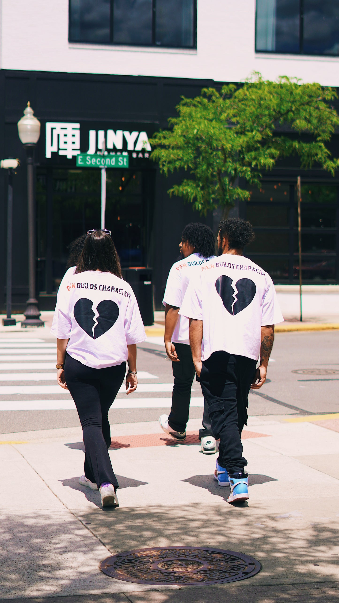 SAMARI BRAND “PAIN BUILDS CHARACTER” TEE