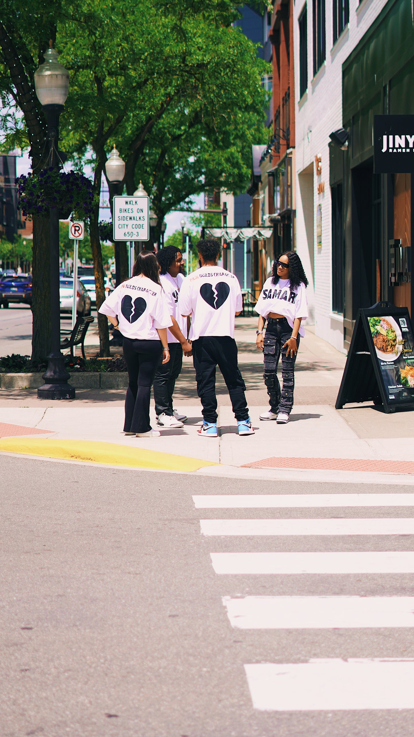 SAMARI BRAND “PAIN BUILDS CHARACTER” TEE