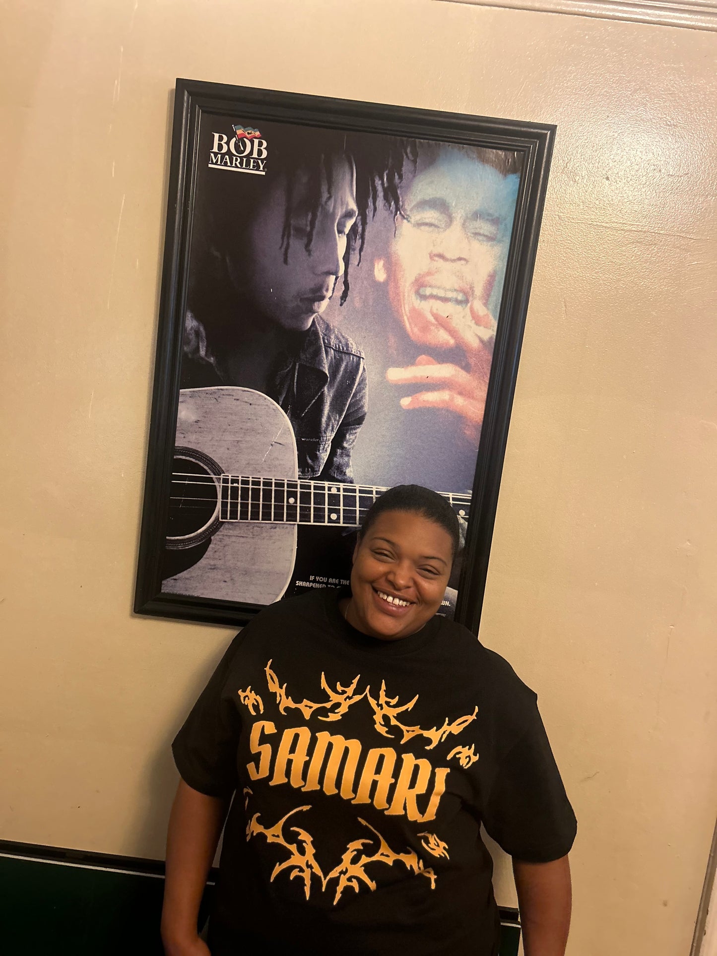 Samari Brand Tee🧡🖤