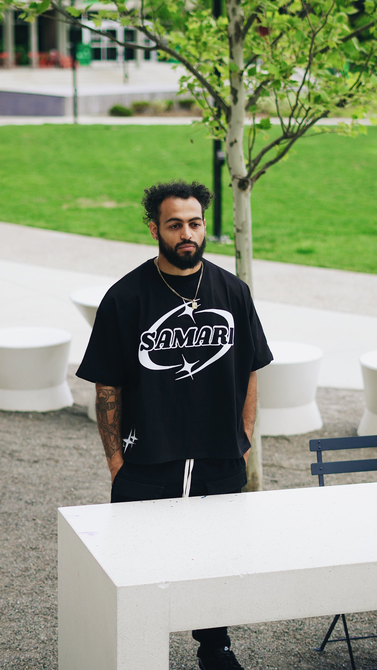 “LONER BY CHOICE” Black tee