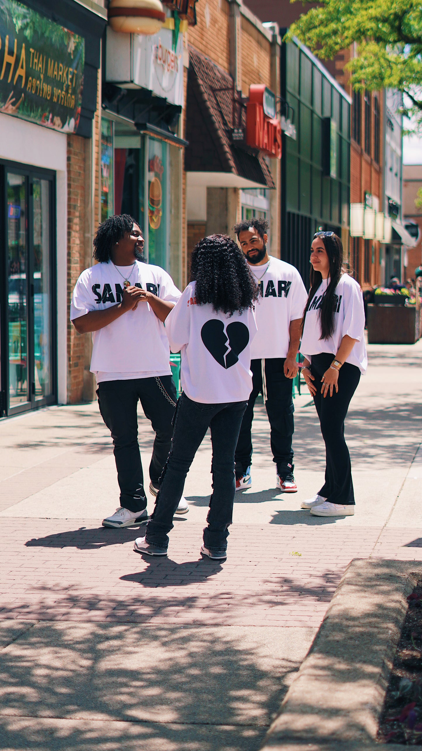 SAMARI BRAND “PAIN BUILDS CHARACTER” TEE